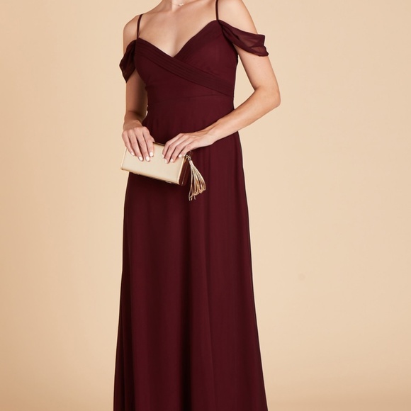 Floor Length Bridesmaid Dress (Birdy Grey) - Picture 4 of 7